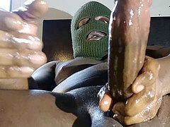 デカチン, 黒人, イく瞬間, 黒人, 怪物