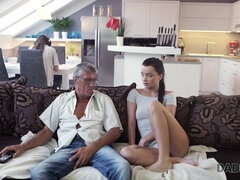 フェラチオ, チェコ, 爸, 祖父, Hd, 熟年, 息子, オッパイの