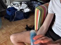 Jock amateurs in cocksucking session