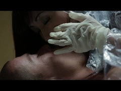 Поза 69, Черные, Минет, Платье, Перчатки, Поцелуи, Лесбиянка, Соски