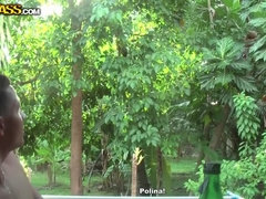 Plage, Blonde, Douche