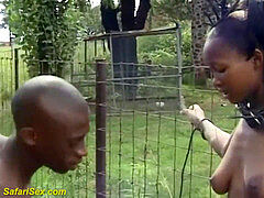 18, アフリカ人, 素人, 緊縛, デカチン, 車, フィストファック, ティーン