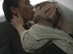 Cinéma, Doigter, Japonaise, Mature