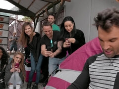 黒人, 茶髪の, アウトドア