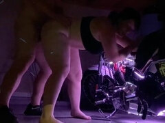 Reckless Mom Gets Fucked In A Garage - Homemade