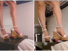 Cock trample, pisoteando vergas, cock trample cum