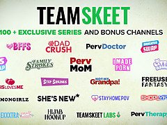 Grosser arsch, Grosse titten, Braunhaarige, Bekleidet, Besamung, Hundestellung, Kompletter film, Monster