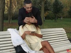 Culo, Morena, Pareja, Europeo, Lencería, Desnudo, Montar, Flaco