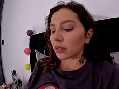 素人, アナル, ディルド, はじめて, シゴき, 熟年, ロシア人, タトゥー