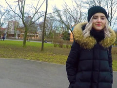 Cul, Bottes, Jeans, Argent, Seins naturels, De plein air, Public, Suçant