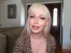 Blondine, Blasen, Vollbusig, Spermaladung, Milf, Mutti, Pov, Stiefmutter