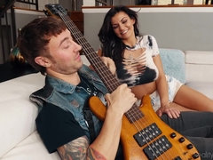 美女, デカパイ, 茶髪の, 巨乳な, なめる, 熟年, オマンコ, 魅力的