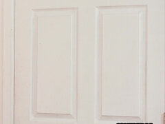 Open door and wet pussy policy with teen