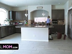 Promiscuous cougar gets into personal property and gets her big phat ass fucked by hippie dude with big knob