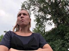 Whitney Conroy Rides Martin Guns Big Cock in Public Car Park