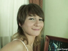 Blond, Pijpbeurt, Hondjeshouding, Likken, Geschoren, Strippen, Tiener