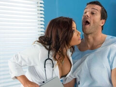 Anal, Sucer une bite, Plantureuse, Queue, Médecin, Léchez, Chatte, Jarretelles