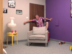 舐める尻, 浴室, 足, フェティッシュ, 指いじり, コキ, シャワー, 三人