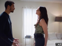 Wife cheats with husbands stepbrother