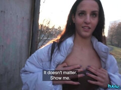 Betzz’s Black-Haired Passion in Public Heat