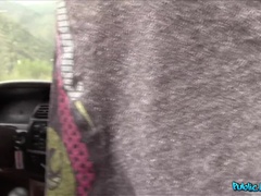Playa, Coche, Corrida, Latina, Al aire libre, Pov, Público, Coño