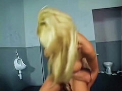 Blond Hair Lady Euro Slut Sabrina Rose Shagged in Slutty Outfit