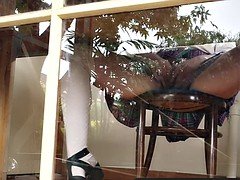 Leie, Vollbusig, Dildo, Behaart, Masturbation, Orgasmus, Spielzeuge