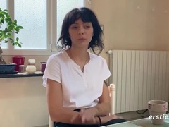 Französisch, Deutsch, Behaart, Hardcore, Masturbation, Muschi, Solo, Vibrator