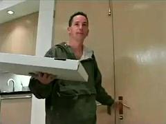 デカパイ, ブロンド, 巨乳な, イく瞬間, 顔射, なめる, 熟年, オッパイの