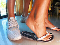 Feet, foot, rough fuck