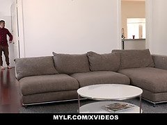 Mylf - cheating milf (Addie Andrews) sucks on her stepson's pecker
