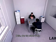 Knallhart, Geschnappt, Tschechisch, Hardcore, Polizei, Muschi, Realität, Uniform