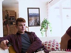 アナル, デカ尻, デカパイ, フェラチオ, 浮気者, 淫乱熟女, 母, 馬乗り