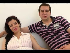 Hd, ラティーナ, 3p男男女, 妊娠, オマンコ, 剃毛, 三人, 妻