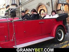 チェコ, お婆さん, 熟年, 現実, 赤毛, ストッキング, ティーン