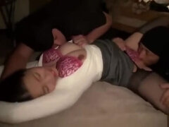 Asiatisch, Tussi, Blasen, Spermaladung, Hardcore, Japanische massage, Weibliche ejakulation