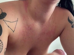 Cheating Girlfriend Gets Facial