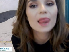 Amateur, Anal, Nana, Brunette brune, Masturbation, Seins naturels, Solo, Nénés
