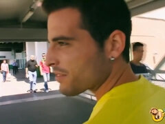 アナル, デカチン, フェラチオ, 茶髪の, ダブル開発, Hd, 天然, おもちゃ