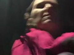 素人, イギリス人, 茶髪の, ヨーロピアン, 熟年, 公共, 現実, オッパイの