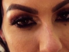 Blowjob, Brunette, Dick, Doggystyle, Facial