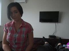 Leie, Grosse titten, Blasen, Besamung, Handjob, Milf, Mutti, Pov