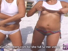 Strand, Bikini, Flashen, Nackt, Im freien, Öffentlich