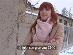 Leie, Spermaladung, Hd, Geld, Pov, Öffentlich, Realität, Rotschopf