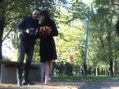 In den arsch, Arsch, Blasen, Braunhaarige, Schwanz, Aufs gesicht abspritzen, Eng