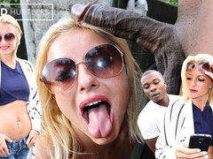 Zwart, Blond, Pijpbeurt, Universiteit, Diep in de keel, Hd, Kort haar, Zuigen