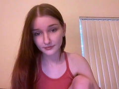 Emocore, Européenne, Masturbation, Rousse roux, Softcore, Solo, Adolescente, Webcam