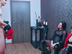 エクストリーム, グローブ, 陵辱, ハンガリー人, 入門, シゴき, なめる, 奴隷