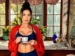 Badkamer, Gapende, Ondergoed, Masturbatie, Moeder die ik wil neuken, Alleen, Kousen, Nat