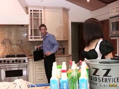 Anaal, Arabisch, Zwart, Vrijster, Natuurlijke tieten, Realiteit, Uniformpje